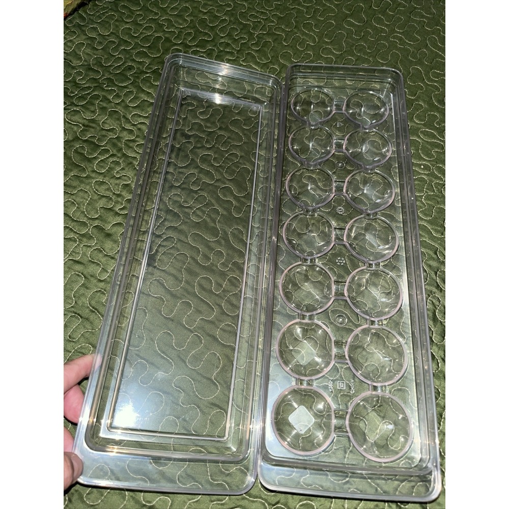 14 Egg Tray Holder For Refrigerator Storage With Lid Case Freezer Containers